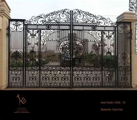 Cast Iron Gates - Cast Iron Designer Main Gate Manufacturer from New Delhi