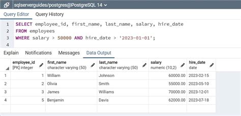 Image result for PostgreSQL Code Example