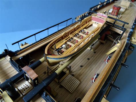 18TH c. English Pinnace by Blue Ensign - FINISHED - Model Shipways - 1: ...