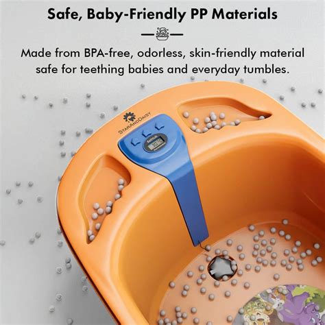 Anti-slip Bathtub for Newborn Baby with Bather Seat