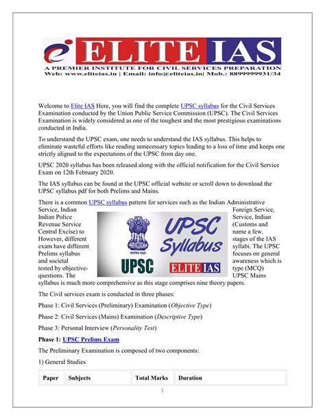 Image result for UPSC Syllabus Pattern