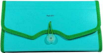 Flipkart.com | SHINING ZON Plastic Expanding File Folder A6 Cheque Size ...