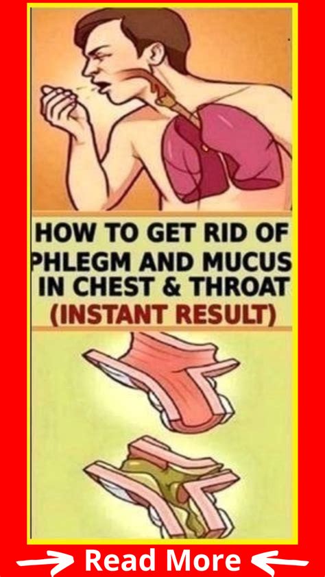 How to get rid of phlegm and mucus in chest throat instant result – Artofit