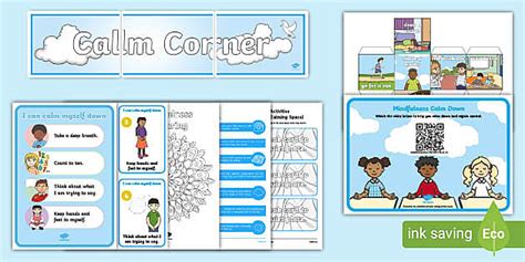 Calming Corner Resource Pack - Cool Down in the Classroom