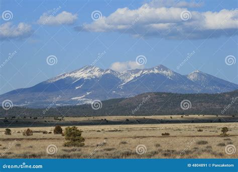 San Francisco Peaks stock image. Image of francisco, volcanic - 4804891