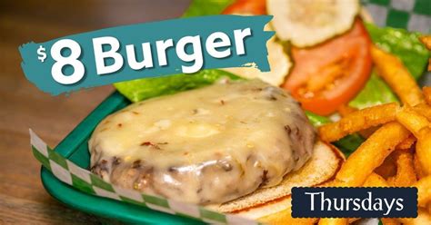 $8 Burgers on Thursdays at Snuggery!, 801 N River Rd McHenry, IL ...