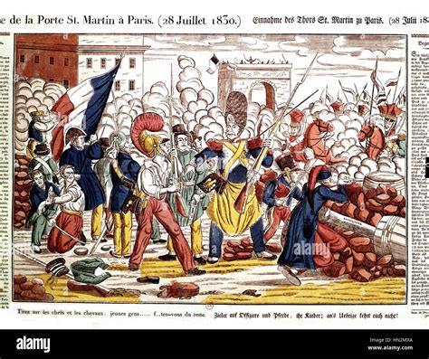 Paris July Revolution 1830 1830 Stock Photos & Paris July Revolution ...