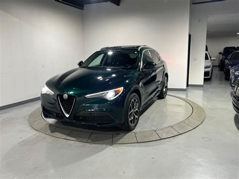 Used 2021 Verde Visconti Metallic Alfa Romeo Stelvio Ti AWD Ti For Sale (Sold) | Prime Motorz ...