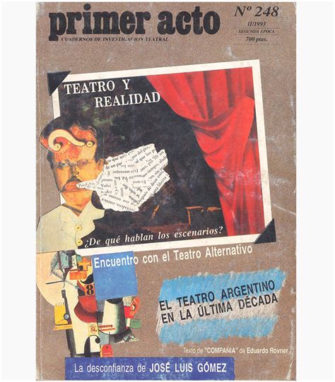 Revista Primer Acto. Número 248 – Primer Acto