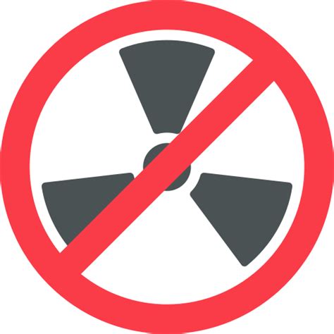 No nuclear - Free signaling icons