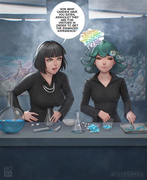 Fubuki and Tatsumaki in Wonka's Experience (Suddakka) [One Punch Man ...