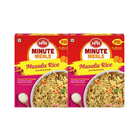 MTR Ready to Eat Masala Rice (Pack of 2) – Orkla India
