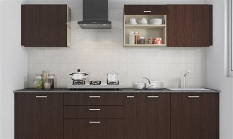 8 Straight Kitchen Designs for Compact Indian Homes | Qarpentri