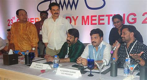 Indrajith arrives at the annual general body meeting of the Association ...