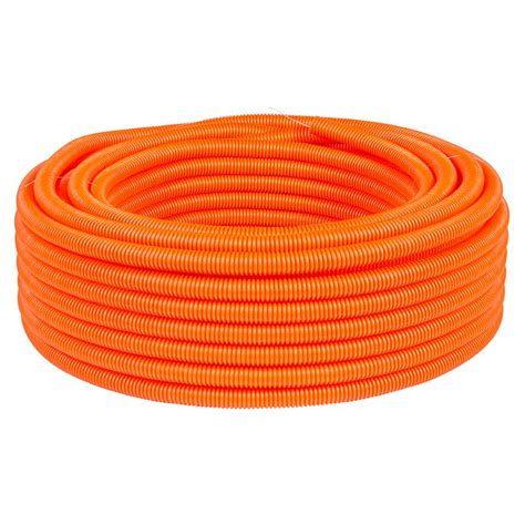 Poliducto corrugado con guía de nylon Iusa 3/4'' - Rollo 50 m | Walmart ...
