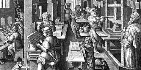 Impressora Johannes Gutenberg Revolution Of Printing Ink & Blood
