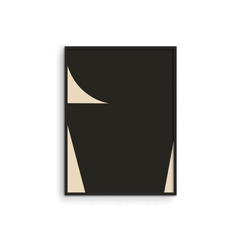 Buy Black and White Abstract Art Prints by Haus and Hues | Mid Century ...