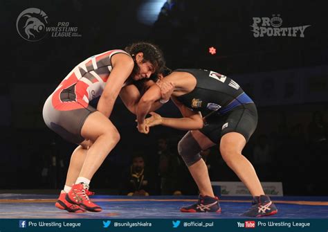 Day 7:NCR Punjab Royals Vs Colors Delhi Sultans | Pro Wrestling League ...
