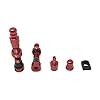 VeloTubes Premium Tubeless Schrader Valves (Red) : Amazon.in: Home ...