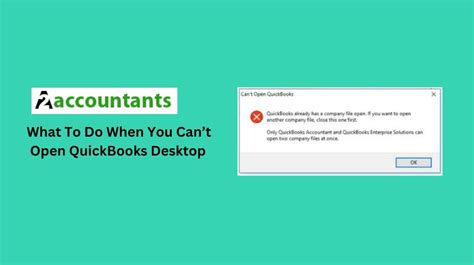 Image result for Cannot Open QuickBooks Desktop