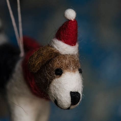 Buy Felt fox terrier : Delivery by Waitrose Garden