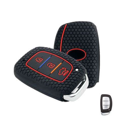 keyzone Keycare® Silicone Key Cover Compatible for i10 Grand, i20 Elite ...