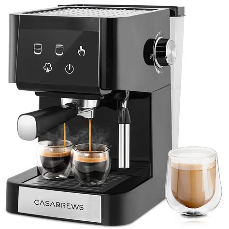 20 Bar Espresso Machine, Professional Espresso Maker with Milk Frother ...