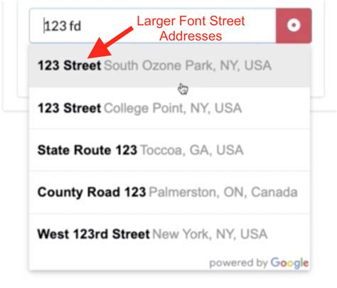 Image result for Google Maps Autocomplete