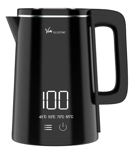 VIVA iTouch Electric 1.8 Litre Digital Kettle - 4 Pre-Set Temperature ...