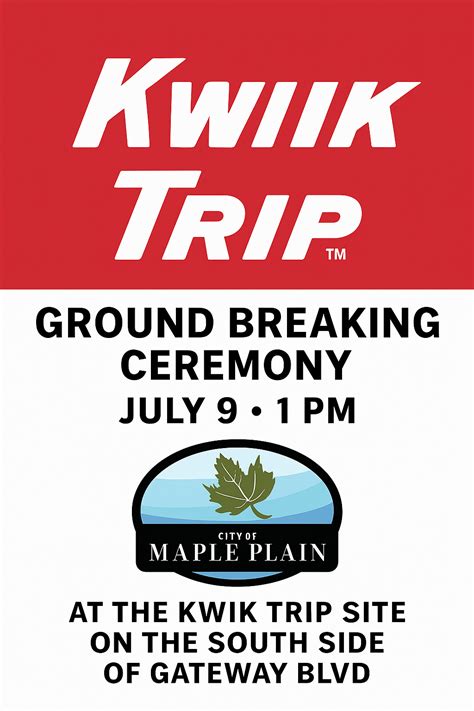 Kwik Trip Ground Breaking Ceremony | Maple Plain, MN
