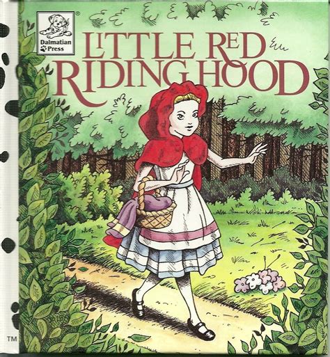 Little Red Riding Hood Hardcover Book Ashley Crownover 1999 Dalmatian ...