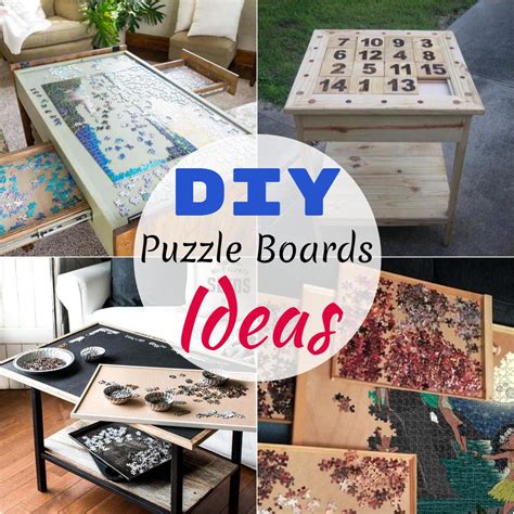15 DIY Puzzle Boards Ideas - DIYnCrafty