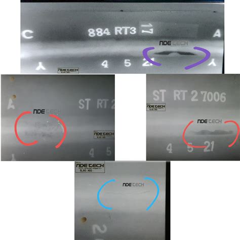 NDT Standard Radiographic Film Interpretation Reference Set-RTFI