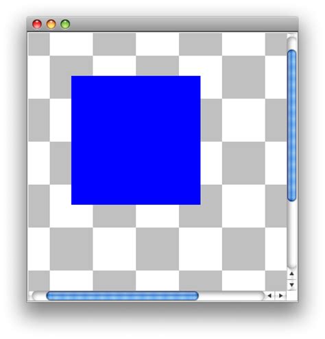 Java ScrollPane 的图像结果