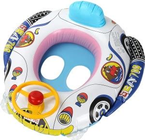 YIXTY Pool Float, Baby Pool Inflatable Swimming Ring Seat Boat for Kids ...
