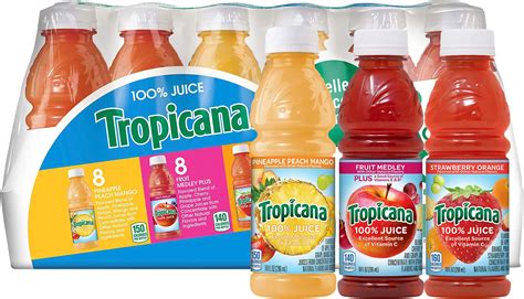 Amazon.com: Tropicana Pure Premium 100% Orange Juice Original, No Pulp ...