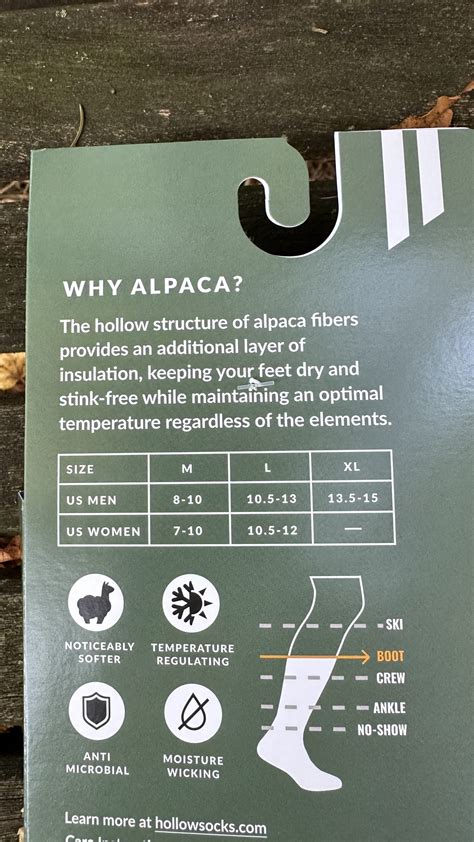 HOLLOW ALPACA WOOL SOCKS IN REVIEW