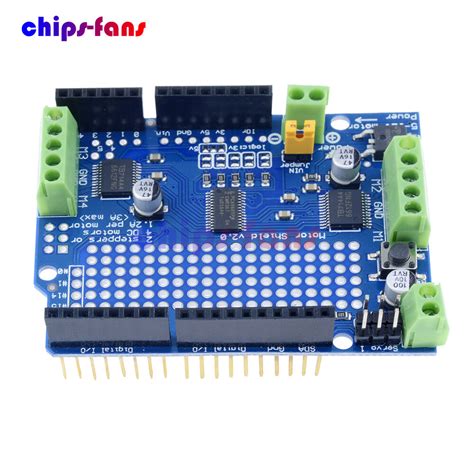 TB6612 Stepper Motor PCA9685 Servo Driver I2C Shield | Ubuy India
