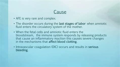 Amniotic fluid embolism | PPTX