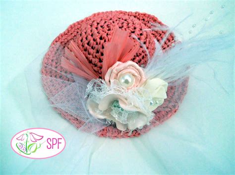 Doll Crochet Straw Hat Pattern Tutorial 的图像结果