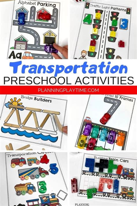 Transportation Worksheets for Preschoolers 的图像结果