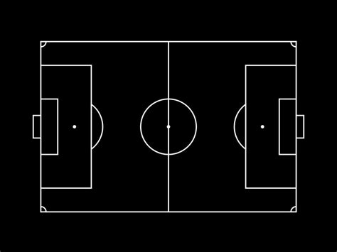 Vector File Image of Football Pitch 的图像结果
