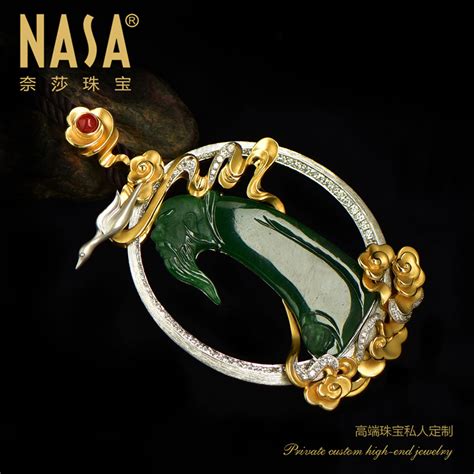 奈莎NASA珠宝高级珠宝私人定制原创设计东方艺术珠宝作品《一见倾心》 |手工艺|首饰|奈莎NASA珠宝 - 原创作品 - 站酷 (ZCOOL)