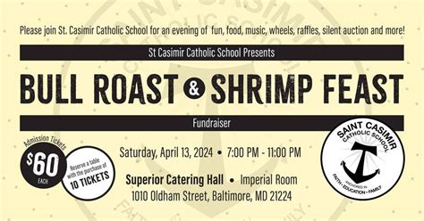 2024 Bull Roast and Shrimp Feast , Superior Catering by M & M ...and ...