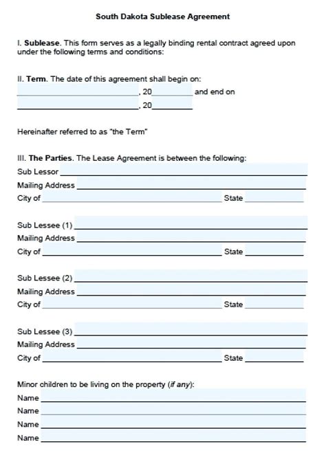 Printable Free Spanish Rental Agreement Template