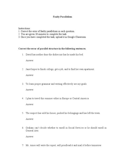 Image result for Faulty Parallelism Examples