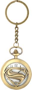 gtrp SUPERMAN Pocket Watch Metal Keychain (Bronze) Key Chain Key Chain ...