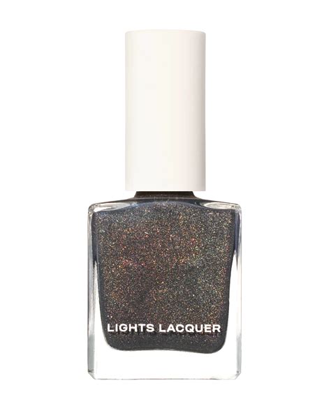 Buy Lights Lacquer- Silver Stallion Charcoal Grey Nail Polish | ILMP