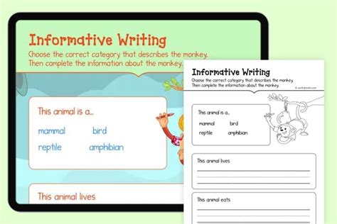 Informative Writing Word Bank 的图像结果