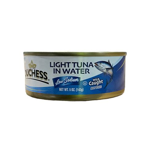 Low Sodium Tuna Can